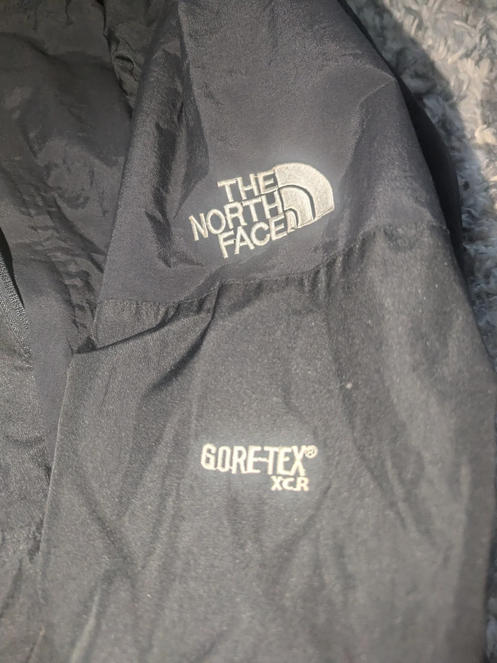 The North Face Black GORE-TEX Hooded Rain Jacket
